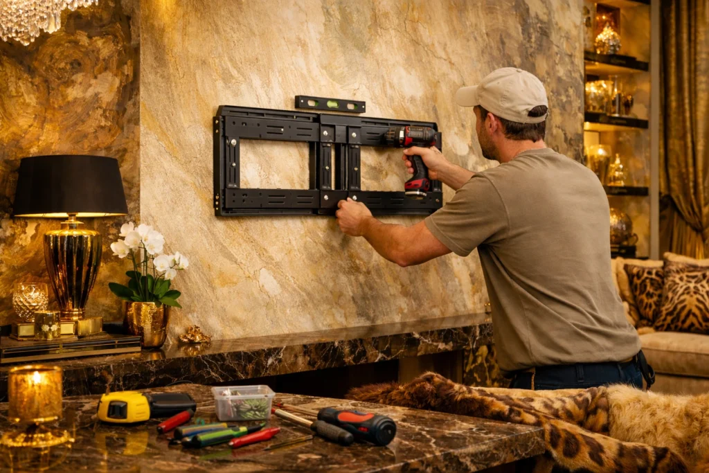 How to Mount a TV on a Wall in Dubai (Safe DIY Steps)
